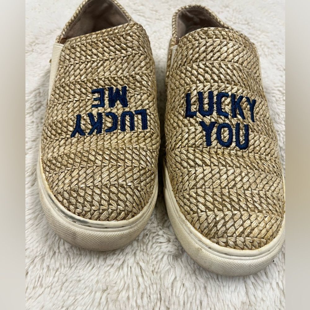 Lucky Brand Woven Slip-On Shoes